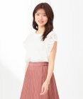 ANY SIS S 袖モチーフレース カットソー