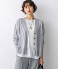 23区 L 【WEB&一部店舗限定】スビンハイツイスト Vネック カーディガン