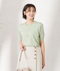 J.PRESS LADIES 【洗える】 BASIC HI-COTTON クルーネック ニット