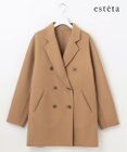 23区 L 【エステータ】ショートビーバー ウールコート