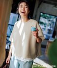 UNFILO 【VERY掲載】BEAUTY FORM JERSEY light サイドZIP プルオーバー