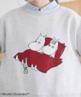 AMERICAN HOLIC Moomin フロッキープリント裏毛プルオーバー
