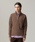 J.PRESS MEN 【Cash Lamb’s Wool】ハーフジップニット