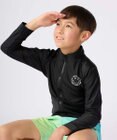 OP／FILA 【RUSTY】スマイルロゴ入りラッシュガード