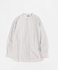 LENO BAND COLLAR SHIRTS 《UNISEX》 バンドカラーシャツ