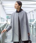 J.PRESS LADIES 【WEB限定カラーあり】ブレンドビーバー ノーカラー コート