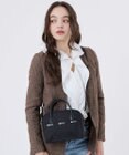 LeSportsac SQUARE TH CROSSBODY/アップタウンブラック/ブラック