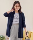 Tiaclasse L 【新色追加・UVケア・接触冷感】ロングトッパーカーディガン