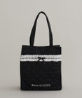 Maison de FLEUR コットンフリルスクエアトート