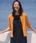 J.PRESS LADIES L COTTON ACETATE DRY クルーネック カーディガン