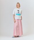 GRACE CONTINENTAL リゾートプリントTシャツ