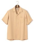 J.PRESS MEN 【WEB・一部店舗限定】リネンライク オープンカラーシャツ