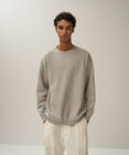ATON NATURAL DYED URAKE | オーバーサイズスウェットシャツ - UNISEX