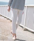 J.PRESS LADIES S 麻シェルドライ テーパード パンツ