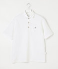 23区GOLF 【23Fondation/MEN】ワッフルポロシャツ