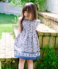 ANY KIDS 総柄 サマーワンピース