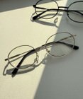 WEGO 【ユニセックス着用ITEM】オーバルメタルフレームアイウェア