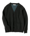 UNFILO MENS 【男女兼用/新色追加】スウェットライク ニットカーディガン [24年秋冬商品]