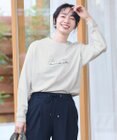 ANY 【UVケア】アソートロゴプリント ロングスリーブTシャツ