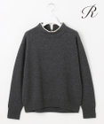 23区 【R(アール)】マイクロンメリノウール パールトリム ニット