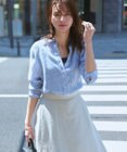 23区 L 【CLASSY. 9月号掲載/WEB限定カラーあり】LIBECO ベーシック シャツ