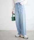 WEGO ルーズストレートデニムパンツ