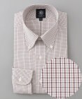 J.PRESS MEN 【PREMIUM PLEATS / 形態安定】タッタソールチェック シャツ / B.D.