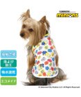 PET PARADISE 犬の服 春夏 ひんやり クール 接触冷感 虫除け ミニオン  ふきだし柄 タンクトップ 【小型犬】