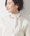 J.PRESS LADIES 小紋 プリント 剣先 スカーフ