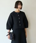 UNFILO BEAUTY FORM KNIT パールボタン カーディガン