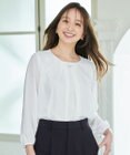 ANY 【洗濯機可】フロントタックブラウス