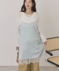 AMERICAN HOLIC レースサテンキャミワンピース