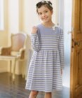 組曲 KIDS 【110-140㎝】ボーダー ワンピース