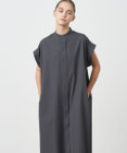 ATON AT COTTON CLOTH | バンドカラードレス