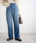 WEGO ルーズストレートデニムパンツ