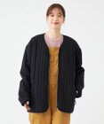 SHARE PARK LADIES 【UNISEX】キルティング蓄熱中綿 Ｖカーディガン（Mサイズ）