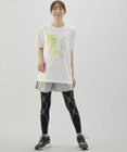CW-X 【UNISEX】 CW-X トップス Ｔシャツ 半袖 3分袖 Ｕネック メッシュ素材 UVカット率90%以上(本体) ユニセックス DLR195 /ワコール