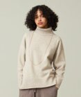 J.PRESS YORK STREET 【WOMEN】ウールカシミヤ タートルネックニット
