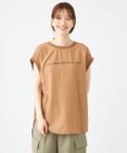 SHARE PARK LADIES ライトタッチ裾テールロゴTシャツ