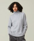 J.PRESS YORK STREET 【WOMEN】ウールカシミヤ タートルネックニット