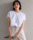23区 【洗える】ALBINIコーコラン シャツテール Tシャツ