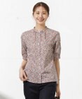 J.PRESS LADIES L 【洗える】LIBERTY Joanna Louise/Phoebe 前開き ブラウス
