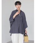 AMERICAN HOLIC 接触冷感Ｗポケットシャツチュニック