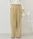 AMERICAN HOLIC リボン付きタックワイドパンツ
