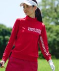 23区GOLF 【WOMEN】【吸水速乾/UVカット】スポーティ モックネックシャツ