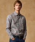 JOSEPH ABBOUD 【キングサイズ】リバティプリント シャツ