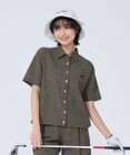 FILA GOLF／marie claire 【FILA GOLF】 シアサッカー半袖シャツ
