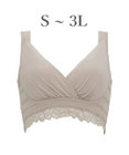 BRADELIS New York 【BRADELIS Me / ノンワイヤー】オールインワンブラ 24時間ラクに着用 ナイトブラとしても使える 補正 ブラジャー 綿混 しっかりフィット ブラデリス ME122105