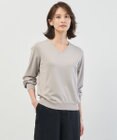 J.PRESS LADIES L 【人気のため新色追加】PRINCE Vネック ニット