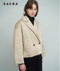 23区 【SACRA】パディングタフタ ショートコート